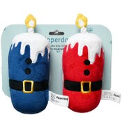 Wholesale - 2PK XMAS PLUSH TOY CANDLE C/P 12, UPC: